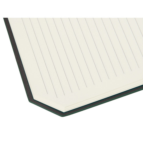 Блокнот А5 в гибкой обложке Chaplin, зеленый Блокнот А5 в гибкой обложке Chaplin, зеленый