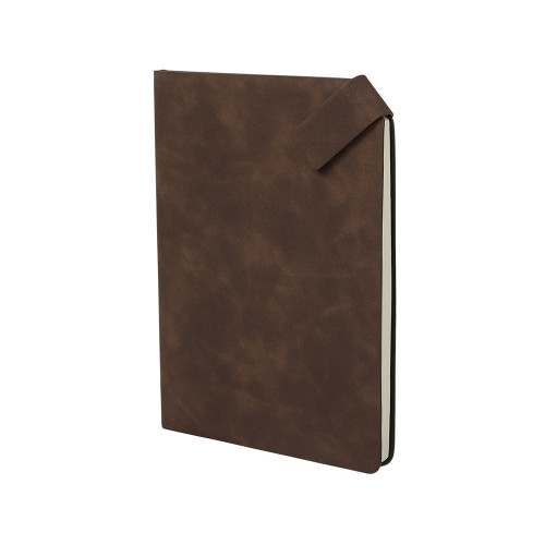 Блокнот А5 в гибкой обложке Chaplin, шоколадный Блокнот А5 в гибкой обложке Chaplin, шоколадный