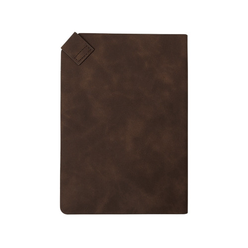 Блокнот А5 в гибкой обложке Chaplin, шоколадный Блокнот А5 в гибкой обложке Chaplin, шоколадный