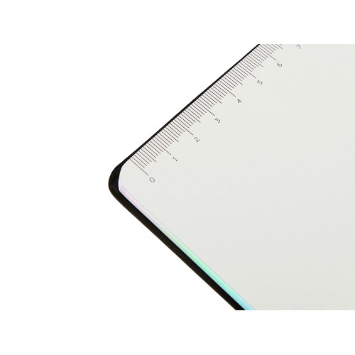 Блокнот А5 в гибкой обложке Fellini с голографическим срезом, черный Блокнот А5 в гибкой обложке Fellini с голографическим срезом, черный