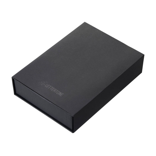 Подарочный набор Goethe с блокнотом А5, 2-мя ручками и картхолдером, черный