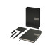 Подарочный набор Goethe с блокнотом А5, 2-мя ручками и картхолдером, черный