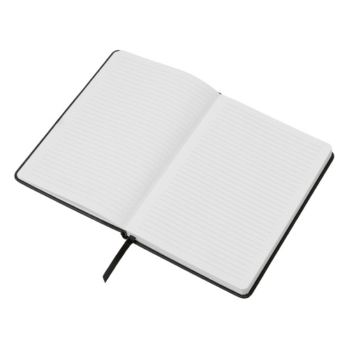 Подарочный набор Tesla с блокнотом А5, ручкой и пауэрбенком на 10 000 mAh, черный