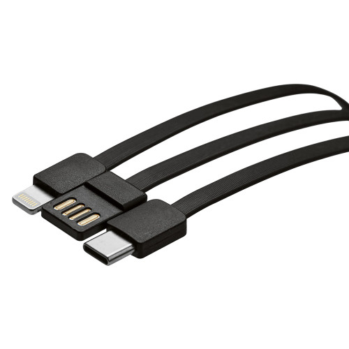 Подарочный набор Tesla с блокнотом А5, ручкой и пауэрбенком на 10 000 mAh, черный