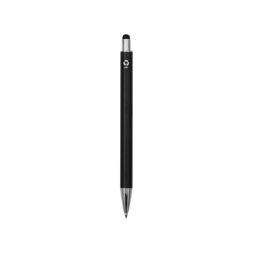 Ручка металлическая шариковая Groove Touch Recy, черный