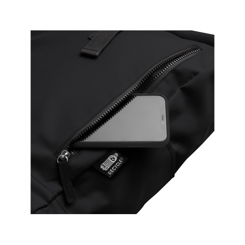 Рюкзак из RPET полиэстера DRONTE, черный