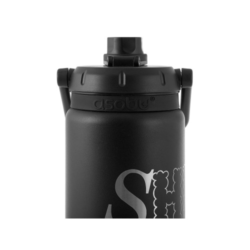 Вакуумный термос Canyon Jug, 1430 мл, черный с гравировкой