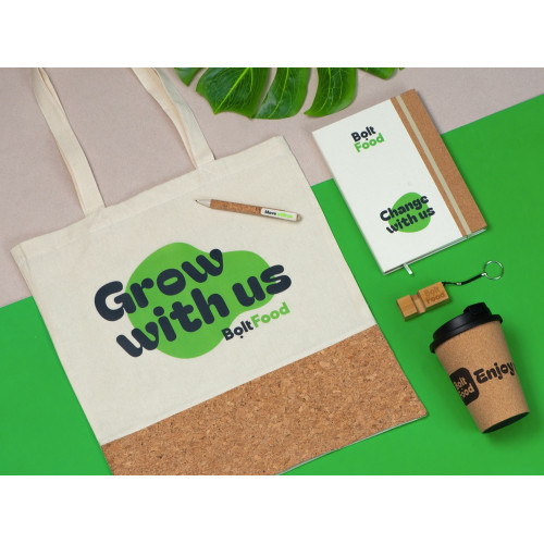 Welcome pack Hello eco, натуральный с нанесением