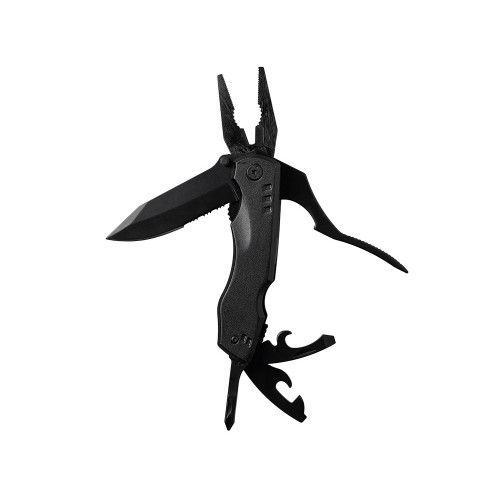 Универсальный мультитул с битами в подарочной упаковке с окном Шэйп , черный