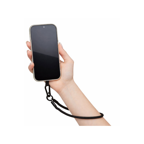 Ремешок на руку для телефона Бэнди, черный