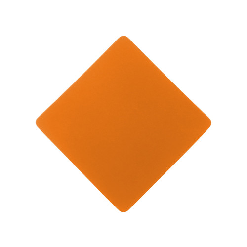 ПАТЧ РОМБ soft-touch (оранжевый) 7,6 х 7,6 см