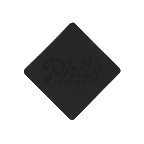 ПАТЧ РОМБ soft-touch (чёрный) 7,6 х 7,6 см