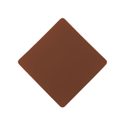 ПАТЧ РОМБ soft-touch (коричневый) 7,6 х 7,6 см