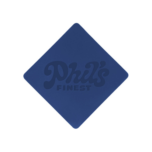 ПАТЧ РОМБ soft-touch (синий) 7,6 х 7,6 см