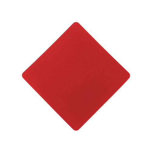 ПАТЧ РОМБ soft-touch (красный) 7,6 х 7,6 см