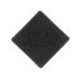 ПАТЧ РОМБ nubuk (чёрный) 7,6 х 7,6 см