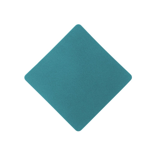 ПАТЧ РОМБ nubuk (голубой) 7,6 х 7,6 см