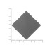 ПАТЧ РОМБ nubuk (серый) 7,6 х 7,6 см