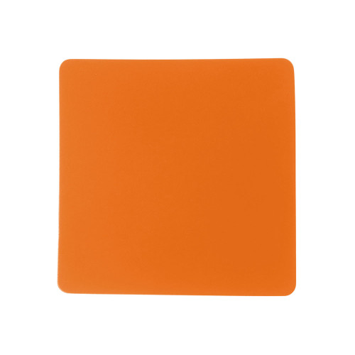 ПАТЧ КВАДРАТ soft-touch (оранжевый ) 5,5 х 5,5 см