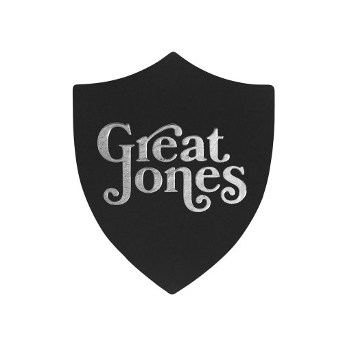 ПАТЧ ЩИТ soft-touch (чёрный) 6,6 х 5,5 см