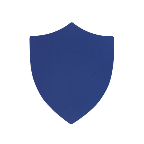 ПАТЧ ЩИТ soft-touch (синий) 6,6 х 5,5 см