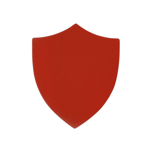 ПАТЧ ЩИТ nubuk (красный) 6,6 х 5,5 см