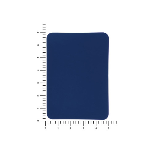 ПАТЧ ПРЯМОУГОЛНЫЙ soft-touch (синий) 5,0 х 7,0 см