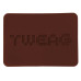 ПАТЧ ПРЯМОУГОЛНЫЙ nubuk (коричневый ) 5,0 х 7,0 см
