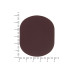 ПАТЧ ОВАЛ soft-touch (коричневый ) 6,0 х 5,0 см