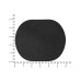 ПАТЧ ОВАЛ nubuk (чёрный) 6,0 х 5,0 см