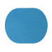 ПАТЧ ОВАЛ nubuk (голубой) 6,0 х 5,0 см