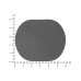 ПАТЧ ОВАЛ nubuk (серый) 6,0 х 5,0 см