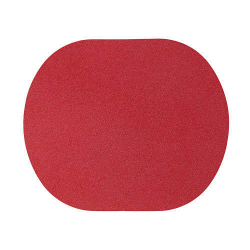 ПАТЧ ОВАЛ nubuk (красный) 6,0 х 5,0 см