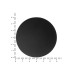 ПАТЧ КРУГ soft-touch (чёрный) 6,0 х 6,0 см