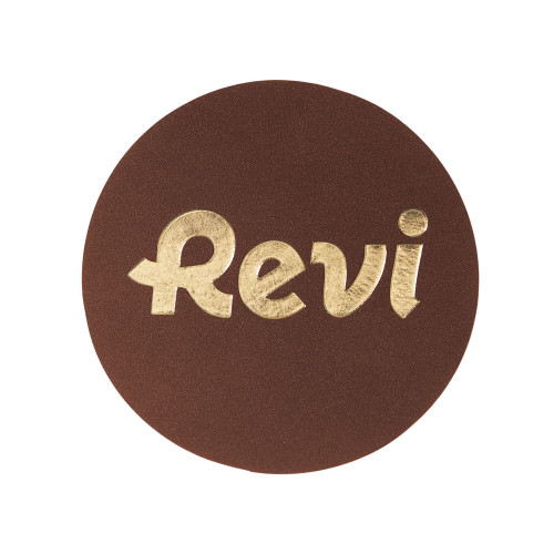 ПАТЧ КРУГ nubuk (коричневый ) 6,0 х 6,0 см