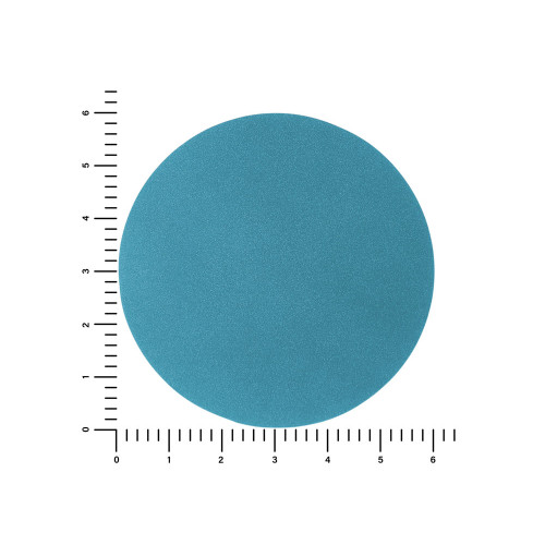 ПАТЧ КРУГ nubuk (голубой) 6,0 х 6,0 см