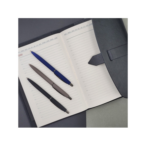 Ручка металлическая шариковая San Remo, софт-тач, 1.0 мм, синий