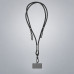 Шнурок-держатель для телефона с зарядным кабелем USB-C на USB-C/Lightning Lany Eco Charge, серый