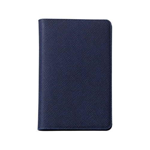 Футляр-книжка на 4-е карты с RFID Favor, темно-синий