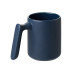 Кружка матовая с прямой ручкой Axio, 360 мл, темно-синий