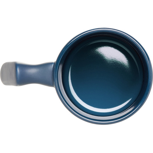 Кружка матовая с прямой ручкой Axio, 360 мл, темно-синий