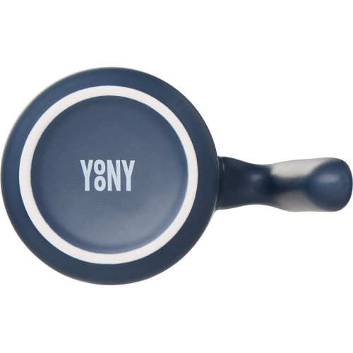 Кружка матовая с прямой ручкой Axio, 360 мл, темно-синий