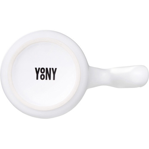 Кружка матовая с прямой ручкой Axio, 360 мл, белый