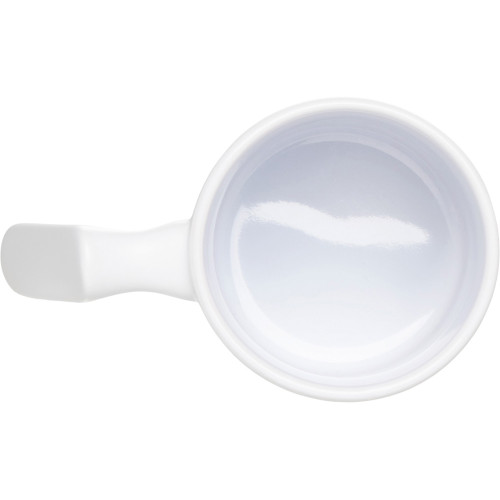 Кружка матовая с прямой ручкой Axio, 360 мл, белый