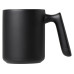 Кружка матовая с прямой ручкой Axio, 360 мл, черный Кружка матовая с прямой ручкой Axio, 360 мл, черный