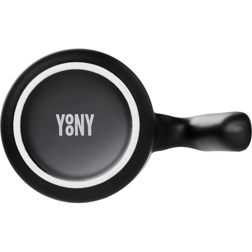 Кружка матовая с прямой ручкой Axio, 360 мл, черный Кружка матовая с прямой ручкой Axio, 360 мл, черный