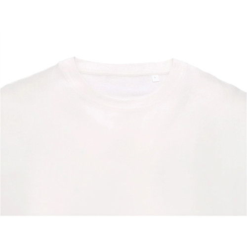 Футболка Kyoto из джерси 180 г/м2 с пич отделкой, унисекс, молочный Футболка Kyoto из джерси 180 г/м2 с пич отделкой, унисекс, молочный