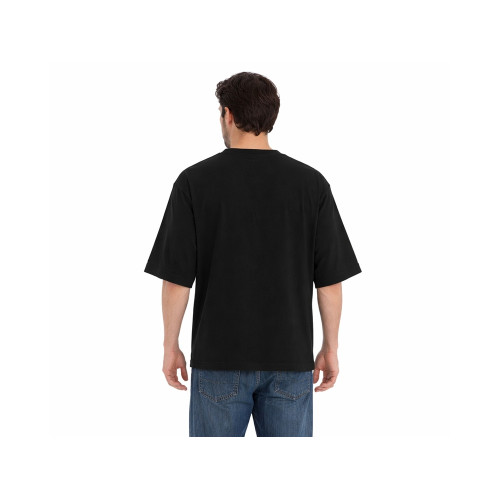 Футболка Kyoto из джерси 180 г/м2 с пич отделкой, унисекс, черный Футболка Kyoto из джерси 180 г/м2 с пич отделкой, унисекс, черный