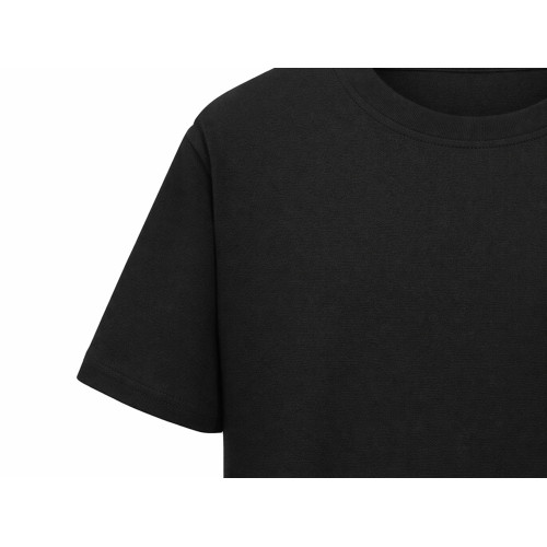 Футболка Kyoto из джерси 180 г/м2 с пич отделкой, унисекс, черный Футболка Kyoto из джерси 180 г/м2 с пич отделкой, унисекс, черный