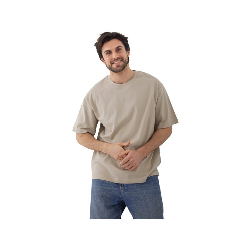 Футболка Kyoto из джерси 180 г/м2 с пич отделкой, унисекс, оливковый Футболка Kyoto из джерси 180 г/м2 с пич отделкой, унисекс, оливковый